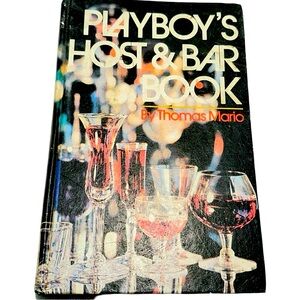 VTG. 70’s Playboy's Host & Bar Book -Hardcover